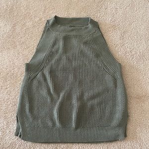 Knit tank top